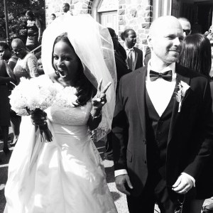 Wedding dress - Paloma Blanca Suit - Banana Republic